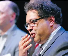  ?? JIM WELLS / POSTMEDIA NEWS FILES ?? Calgary Mayor Naheed Nenshi came to power as a reformer, but has done very little achieving, writes Jen Gerson.