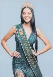  ?? MISS Teen Earth Internatio­nal, Chloé-jade Christian. ??