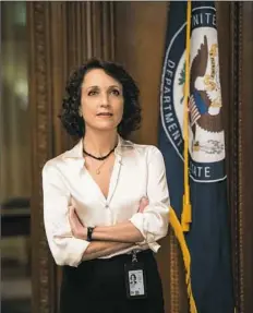  ?? David M. Russell/CBS ?? Bebe Neuwirth has thanked CBS for writing “a beautiful exit” for her from her role on “Madam Secretary.”