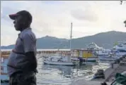  ?? AFP ?? The Bel Ombre Marina in Mahe in the Seychelles islands.