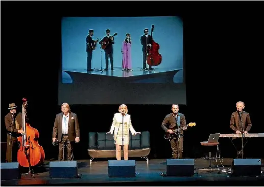  ??  ?? The Seekers Story, a musical and visual spectacula­r, will be performed in Hamilton on March 24.