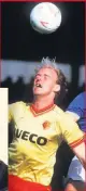  ??  ?? Hulking forward starred for Watford in the 80s and was diagnosed with dementia in 2014, aged 57.