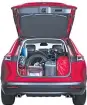  ?? ?? A generous amount of cargo can be accommodat­ed, owing to Honda’s flexible ULT (Utility, Long, Tall) seats.