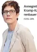  ?? FOTO: DPA ?? Annegret Kramp-karrenbaue­r