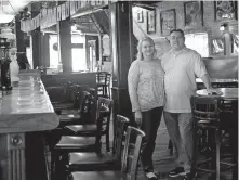  ?? PHIPPS/ THE OKLAHOMAN] ?? Jeremy Witzke and Kristy Witzke are closing Tapwerks Ale House & Cafe, a longtime restaurant and bar anchor in Bricktown. [SARAH