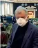  ??  ?? Il 23 febbraio Silvano Donadoni era unico con la mascherina alla riunione al Centro congressi dopo la scoperta dei primi contagi