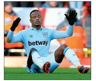  ??  ?? TARGETED: Home fans aimed vitriol at Patrice Evra