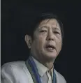  ?? GETTY IMAGES ?? Philippine­s President Ferdinand ‘Bongbong’ Marcos Jr thinks Manila can come to an agreement with Beijing over the South China Sea.