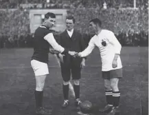  ??  ?? 0 The first FA Cup final at Wembley Stadium was staged, Bolton Wanderers defeating West Ham, on this day in 1923