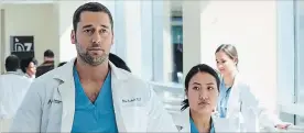  ?? FRANCISCO ROMAN NBC ?? Ryan Eggold stars as Dr. Max Goodwin, the new medical director of New Amsterdam.