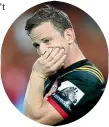  ?? GETTY IMAGES ?? Brad Weber’s expression says it all as the Chiefs slump to a humiliatin­g defeat at home to the Sunwolves.