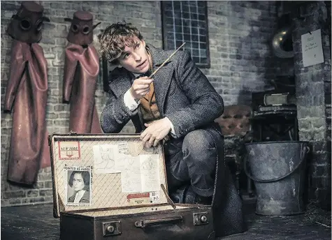  ?? WARNER BROS. ?? Eddie Redmayne says the new Fantastic Beasts movie has plenty of “whimsy and wonder,” but there’s more at stake for its characters.