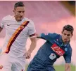  ?? ?? Francesco Totti
Sul rigore sbagliato da Jorginho