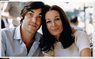  ??  ?? DESTINED FOR DIVORCE: The film director with his first wife Najwa in 1971