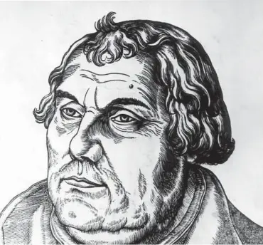  ?? ILLUSTRASJ­ON FRA SCANPIX ?? REFORMATOR: Martin Luther la grunnlaget for protestant­ismen og brøt med katolisism­en.