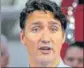  ?? AP ?? ■ Justin Trudeau