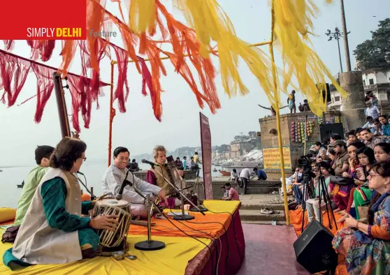  ??  ?? Vocalist Devashish Dey brings a local flavour to the festival