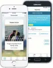  ?? PHOTO: SUPPLIED ?? Building healthy relationsh­ips . . . Auckland University of Technology’s Harmonised app has been created with help from East Otago High School pupils.