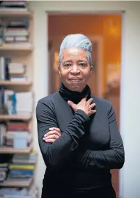  ?? COLE BURSTON FILE PHOTO FOR THE TORONTO STAR ?? Dionne Brand won the $20,000 English book prize for The Blue Clerk. The book blurs the line between prose and poetry.