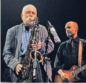  ?? FOTO: KLAUS DIEKER ?? Der 77 Jahre alte Saxofonist Peter Brötzmann in Moers.