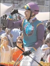  ?? Picture: Liesl King ?? ALDO DOMEYER rides Riverboat Queen for Andre Nel in the third at Kenilworth tomorrow.