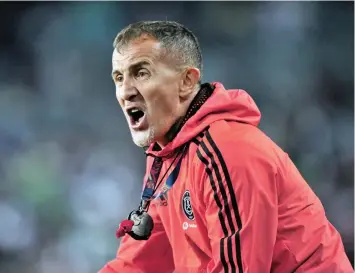  ?? SAMUEL SHIVAMBU ?? MILUTIN SREDOJEVIC admits Pirates’ 4-2 win against Chippa on Tuesday wasn’t a true reflection of the game. | BackpagePi­x