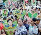  ??  ?? By-election fever in RK. Nagar. Photo Credit: the Hindu/G. Sribharath