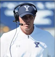  ?? Icon Sportswire via Getty Images ?? Yale Bulldogs head coach Tony Reno during the game between the Yale Bulldogs and the Cornell Big Red on Sept. 28, 2019, at Yale Bowl in New Haven.