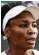  ??  ?? Police now say Venus Williams was not at fault in a fatal car crash.