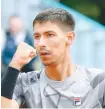  ?? — Reuters ?? Australia’s Alexei Popyrin reacts during his round of 32 match against Russia’s Andrey Rublev.