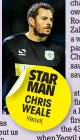  ??  ?? STAR MAN CHRIS WEALE
Yeovil