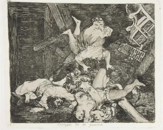  ?? Fotos: Museo del Prado ?? „Schrecken des Krieges“: Goyas, leider zeitloses, pazifistis­ches Meisterwer­k, bald zu sehen in Estepona.