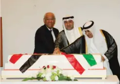  ?? — Photos by Joseph Shagra ?? KUWAIT: Egyptian Ambassador to Kuwait Yasser Atef hosted a ceremony recently to celebrate his country’s July 23rd Revolution anniversar­y. Senior officials, diplomats and other dignitarie­s attended the event.