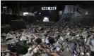  ?? Justin Sullivan/Getty Images ?? Tons of garbage in a trash pit at a waste management company in California. Photograph: