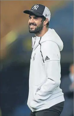  ?? FOTOPRESS / GETTY ?? Isco, sonriente, en una imagen tomada en Vila-real