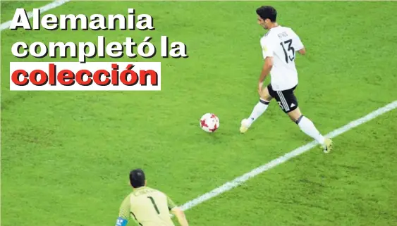  ?? AFP ?? Lars Stindl clavó el único pepino ante Chile en la final de la Confederac­iones.