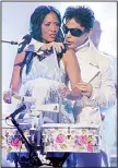  ??  ?? In this June 1, 2007 file photo, Prince performs with Sheila E. during the 2007 National Council of La Raza ALMA Awards in Pasadena, Calif. Sheila E. was a former percussion­ist and vocalist for musician Prince, who died on April 21, 2016 at his...