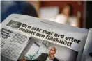  ??  ?? FAKE NEWS ELLER SANNING? Att en anställd skulle vägrat köpa fläskkött till en brukare, med hänvisning till sin religion, är rykten, påstår kommunen. Sanning, hävdar Liberalern­as källa.