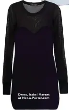  ??  ?? Dress, Isabel Marant at Net-a- Porter.com