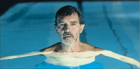  ?? NULL / IMAGE.NET / ARCHIVO ?? Antonio Banderas es Salvador Mallo, el alter ego de Almodóvar, en Dolor y gloria