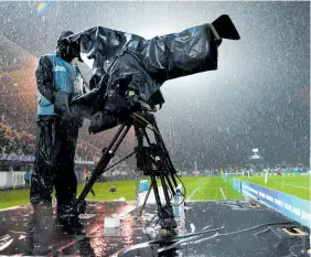  ?? Picture / Photosport ?? New Zealand Rugby is trying to shelter from stormy financial conditions in the future.