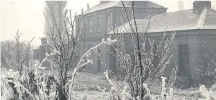  ??  ?? Pictured is a frosty winter morning at Shepshed railway station, taken on Wednesday, December 20, 1961. Photo sent in by Looking Back reader Jim Matthews.