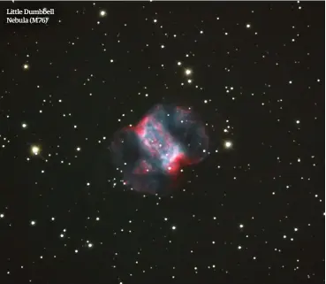  ??  ?? Little Dumbbell Nebula (M76)