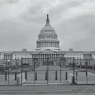  ?? TREVOR HUGHES/USA TODAY ?? New black metal fencing surrounds most of the U.S. Capitol building Friday in Washington, D.C., two days after rioters breached security at the building.