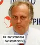  ??  ?? Dr. Konstantin­os Konstantin­idis