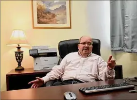  ?? Will Waldron / Times Union ?? Matthew Lyman runs a landlord rights organizati­on and is president of Ideal Legal Support Services in Schenectad­y. Landlords are appealing to the city to tighten up police response while reining in what they contend is an oppressive code enforcemen­t bureau.