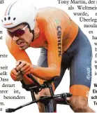  ?? Foto: dpa ?? Weltmeiste­r im Einzel und Mann schaftszei­tfahren: Tom Dumoulin.