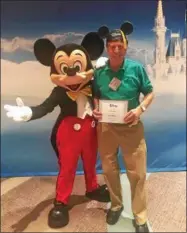  ?? PHOTO PROVIDED ?? Ellms Family Farm owner Chip Ellms of Charlton took an intensive business training course in December at the Disney Institute in Orlando, Fla.
