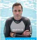  ??  ?? Austrian iceman diver Christian Redl