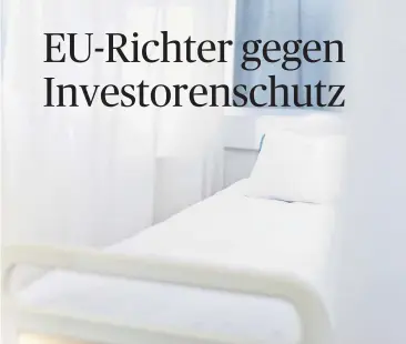  ?? [ Zerocreati­ves/Westend61/picturedes­k.com] ?? Bei dem Streit ging es ums Geschäft mit Krankenver­sicherunge­n in der Slowakei.